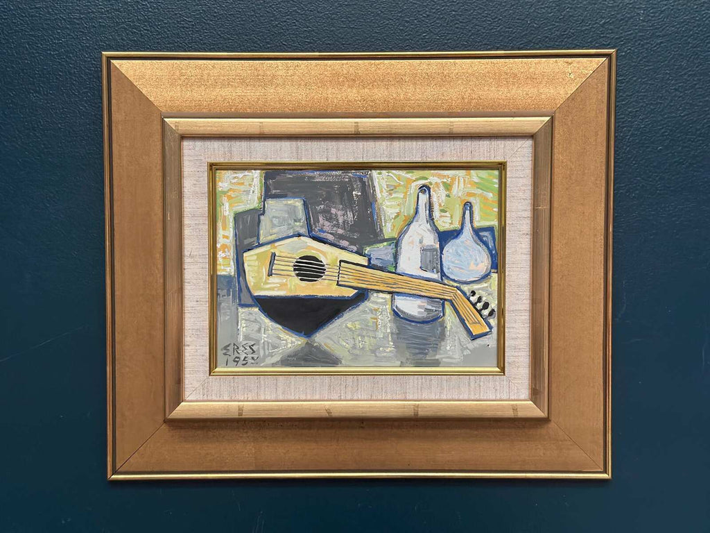 “Still Life with Lute” by Arnold Eres