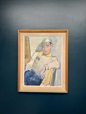“Portrait of a Man” by Gösta Karlsson (1927–2020)