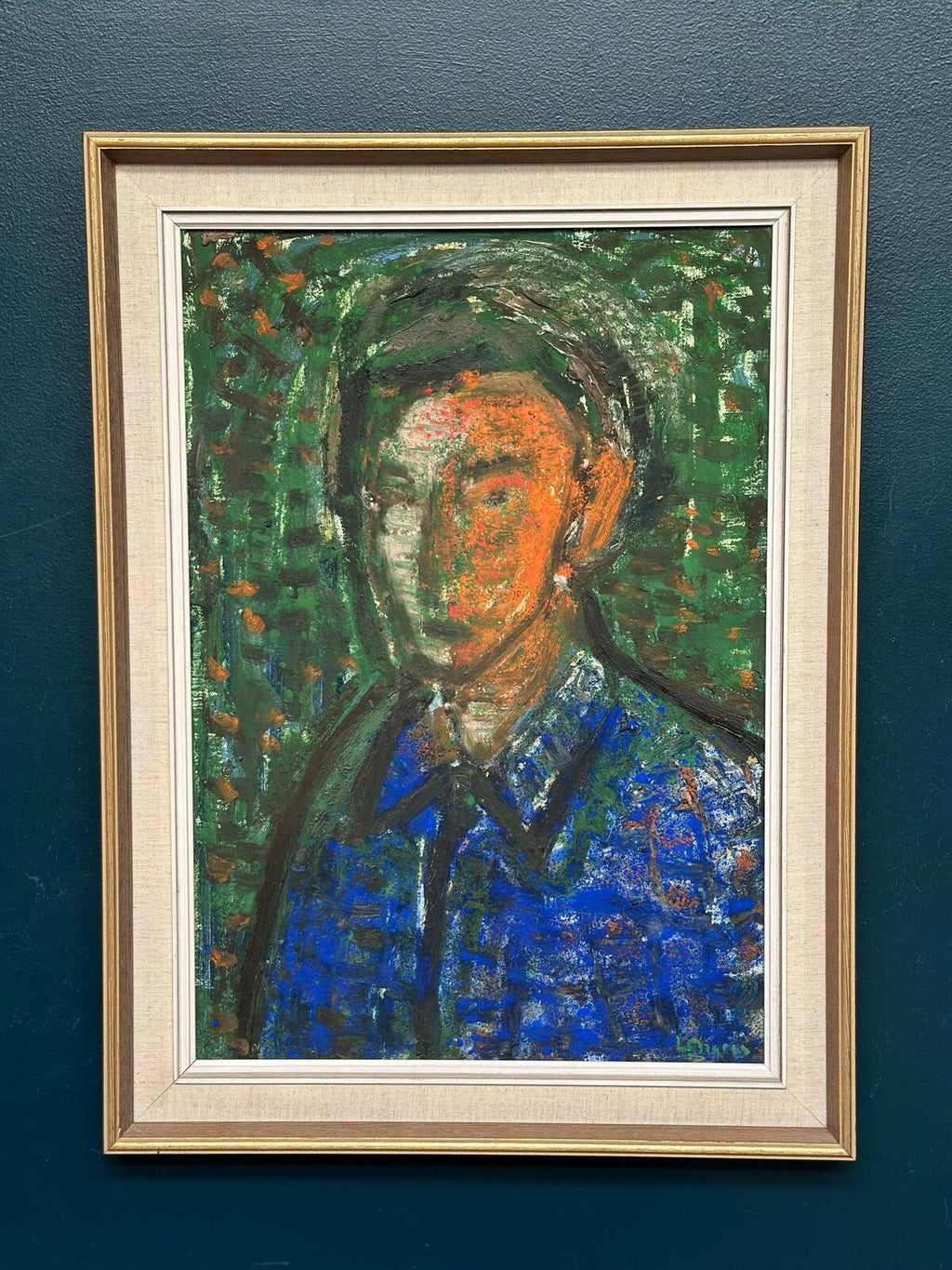 “Portrait” by Leonard Digris (1921–2003)