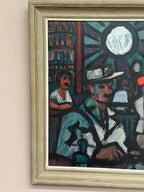 “Interior with People”