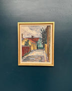 “Street with Houses” by Jan Hatvani