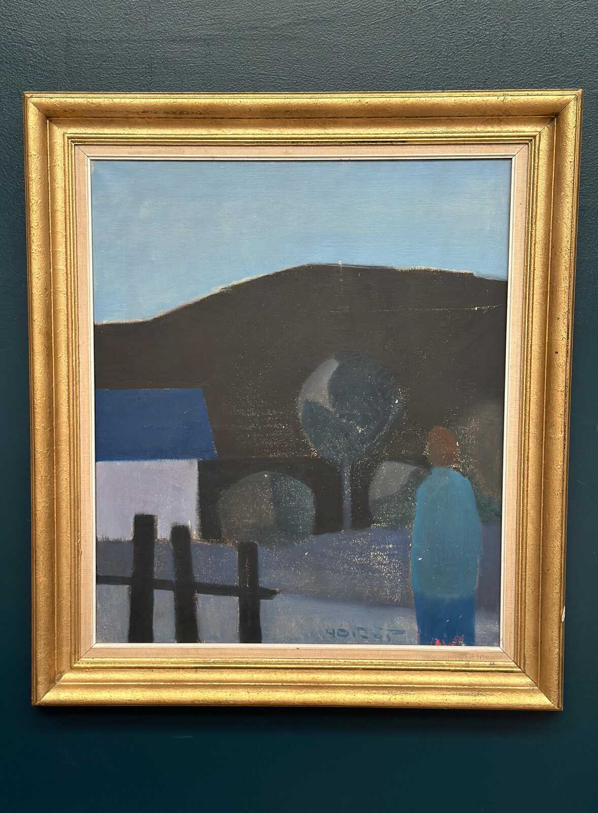 “Landscape” by Knud Horup (1926–1973)
