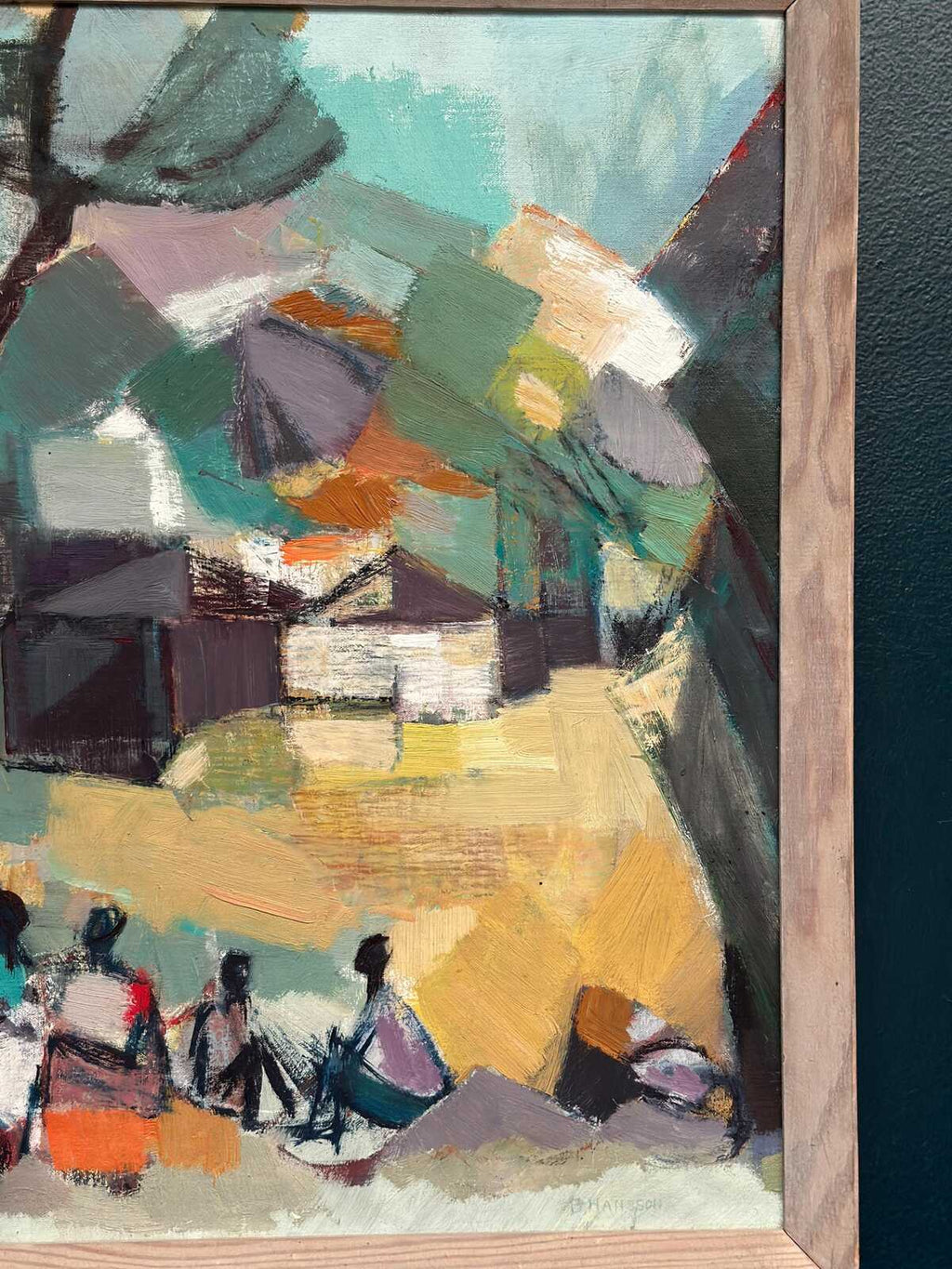 “Figures and Houses” by Brita Hansson