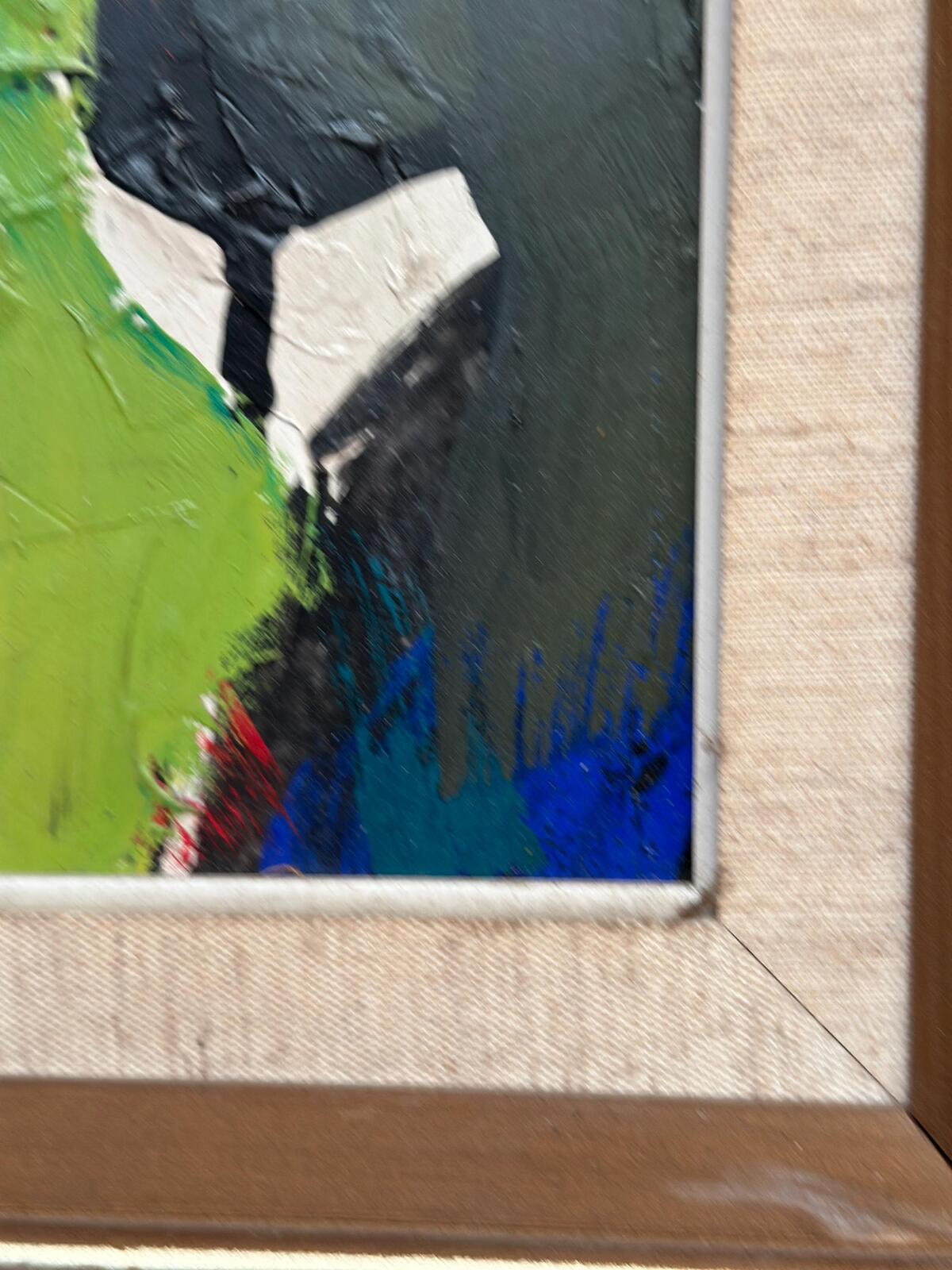 “Abstract in Green” by Hans Oswald