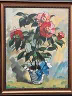 "Flower Motif in Pot” by G. Källbom