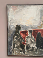 “Figure Composition” by Max Bilde (1919–2011)
