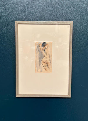 “Nude Study” by Helge W. Högbom