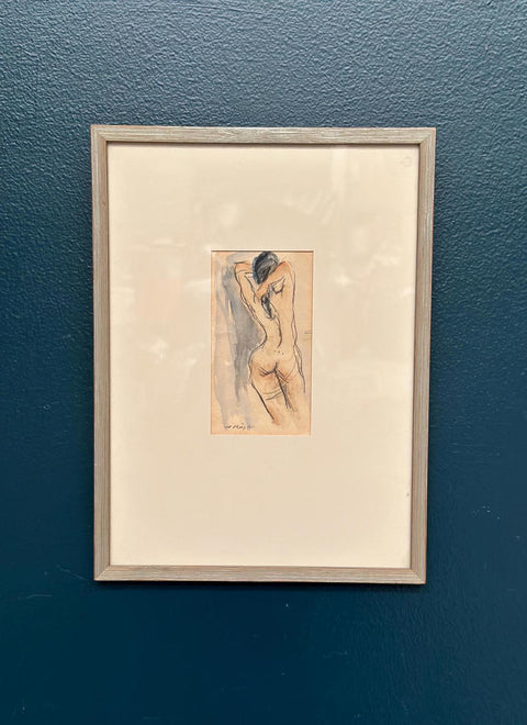 “Nude Study” by Helge W. Högbom