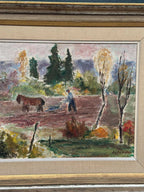 “Spring Plowing” by Agda Holst