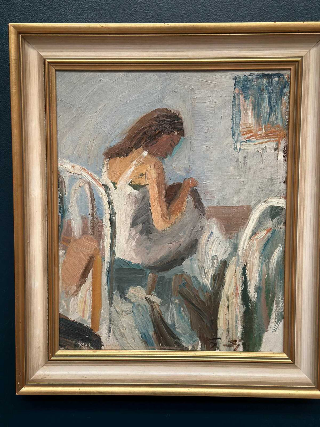 “Portrait of a Woman” by Gustaf Sjöö