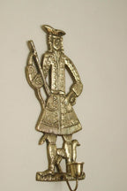 Pair of Mid-Century Brass Danish Sconces