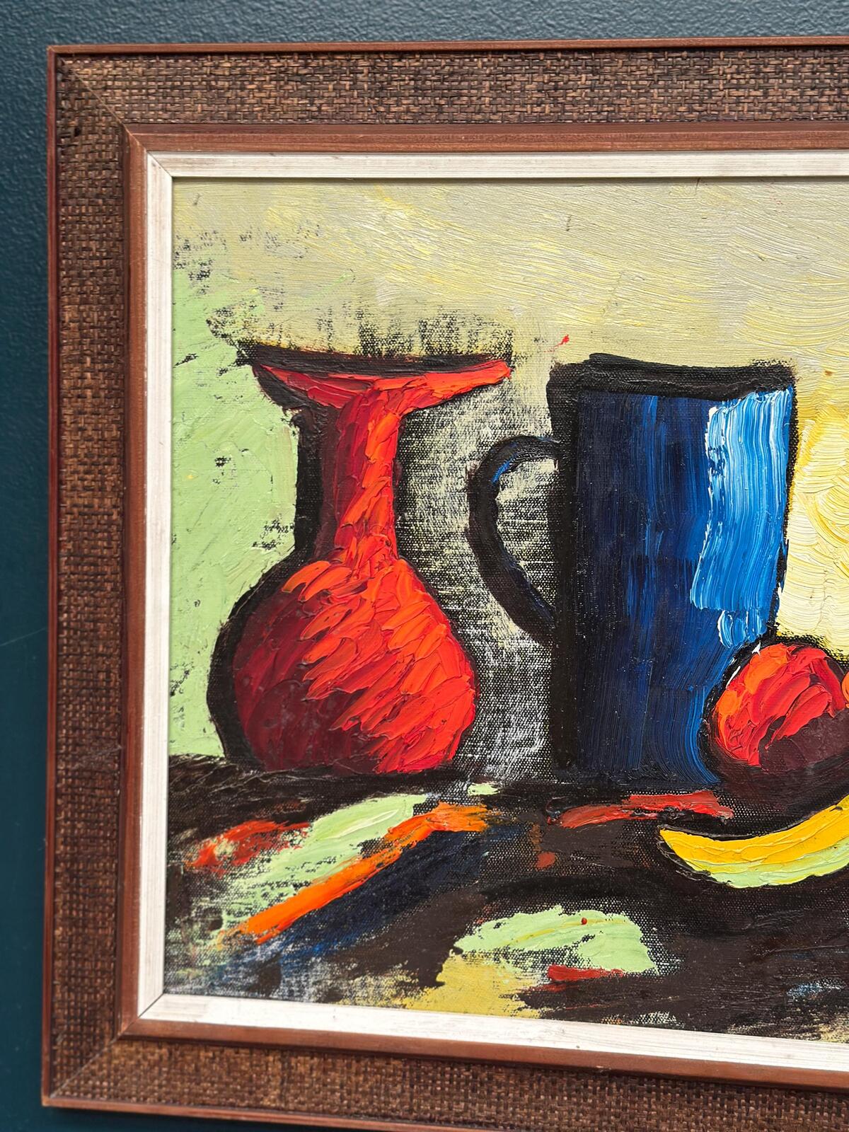 “Still Life with Fruits and Vase” by Rollo