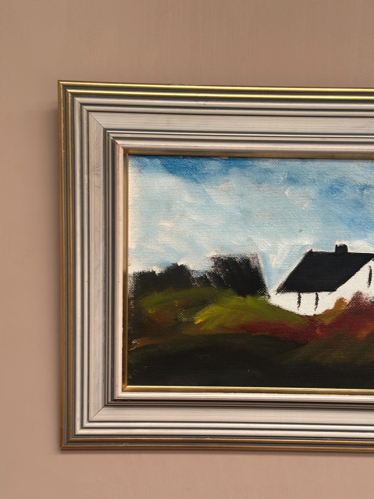 “Landscape with Farm” by Louis Zelig