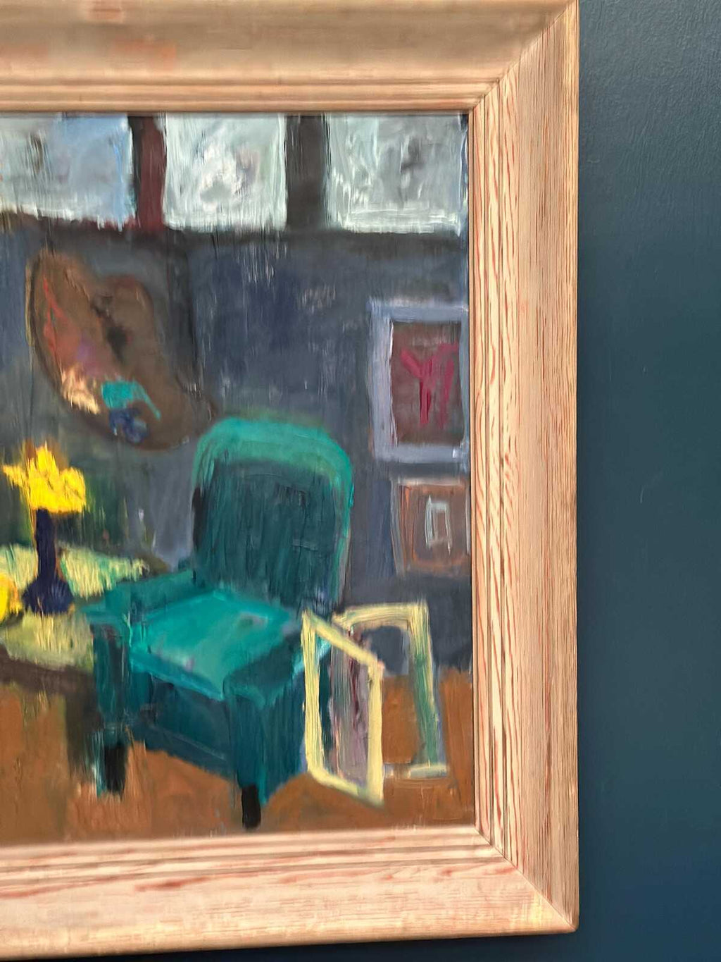 “Motljus i ateljén” by Ulla Borgström (1918–1999)