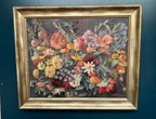 “Still Life with Flowers” by F. Wiegand