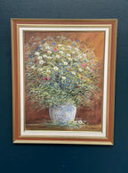 “Summer Flowers in a Pot” by Jan Rhodin (1938–2022)