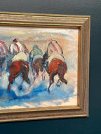 Jockeys By Richard Ingelsson (Helsingborg, 1901–1984)