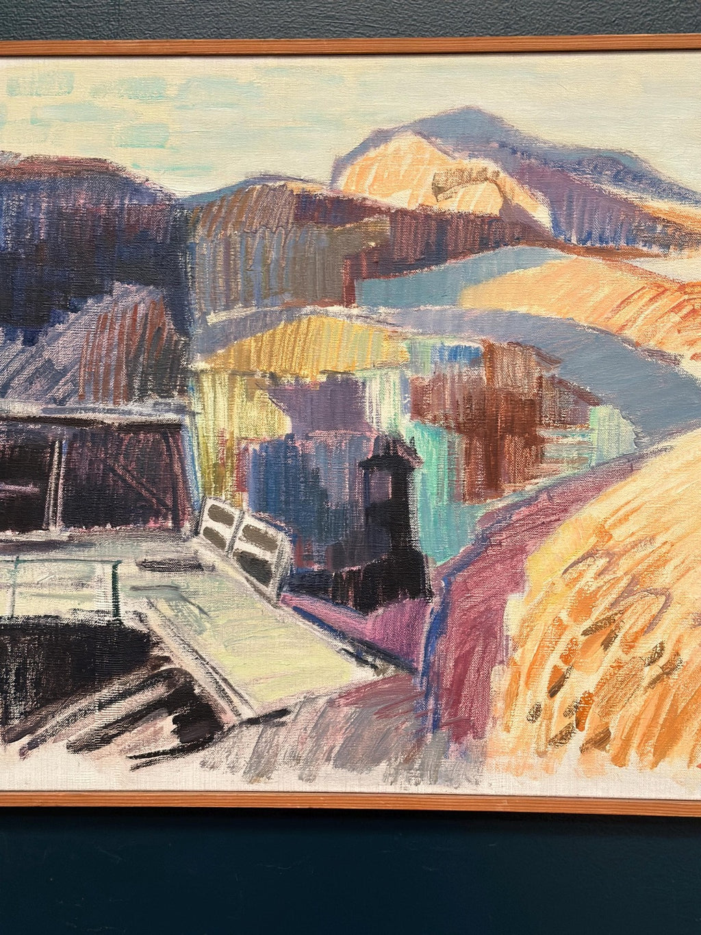 “Mine at Silfhyttan, Dalarna” by Gustaf Höglund