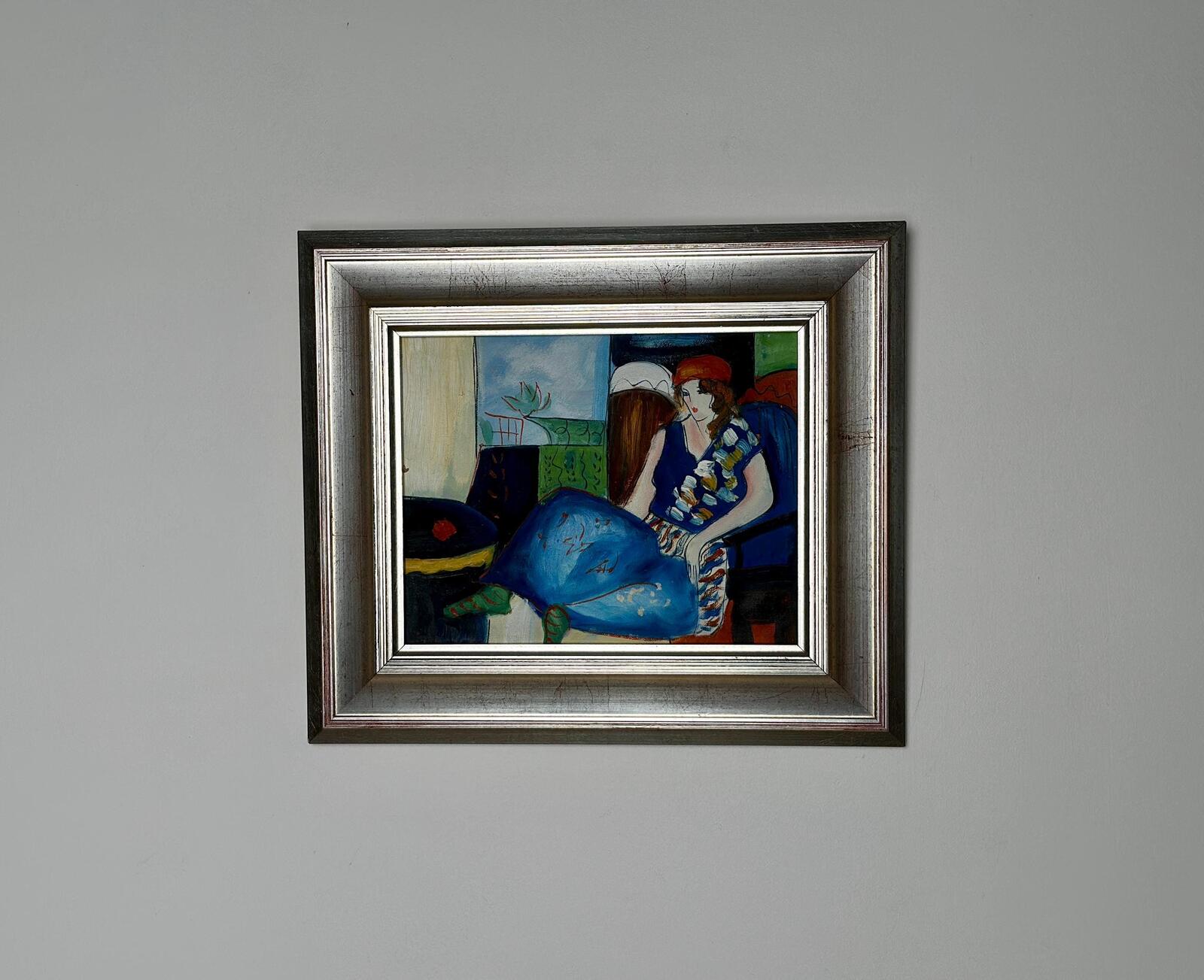 “Seated Woman” by M. Varle