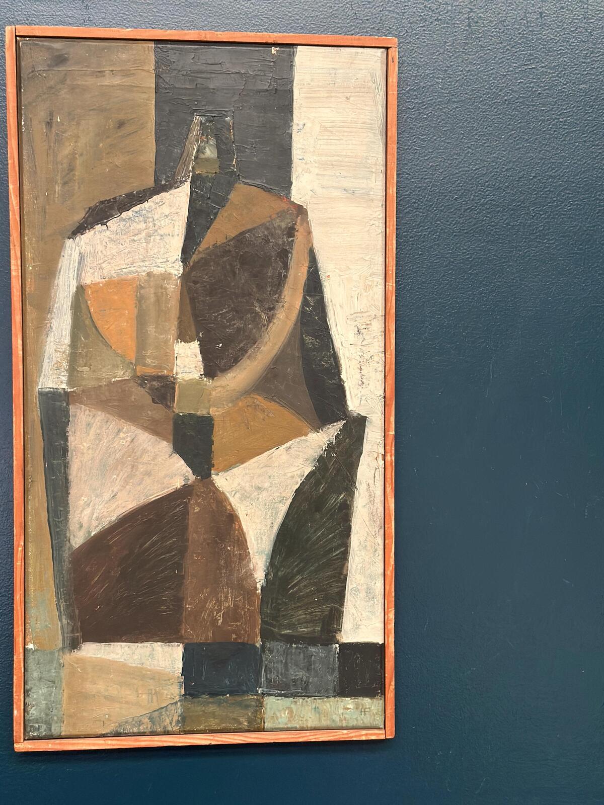 “Abstrakt Komposition” by Hans Fritzdorf (1927–1990)