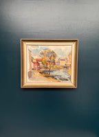 “Riverside Village” by B. Lundqvist