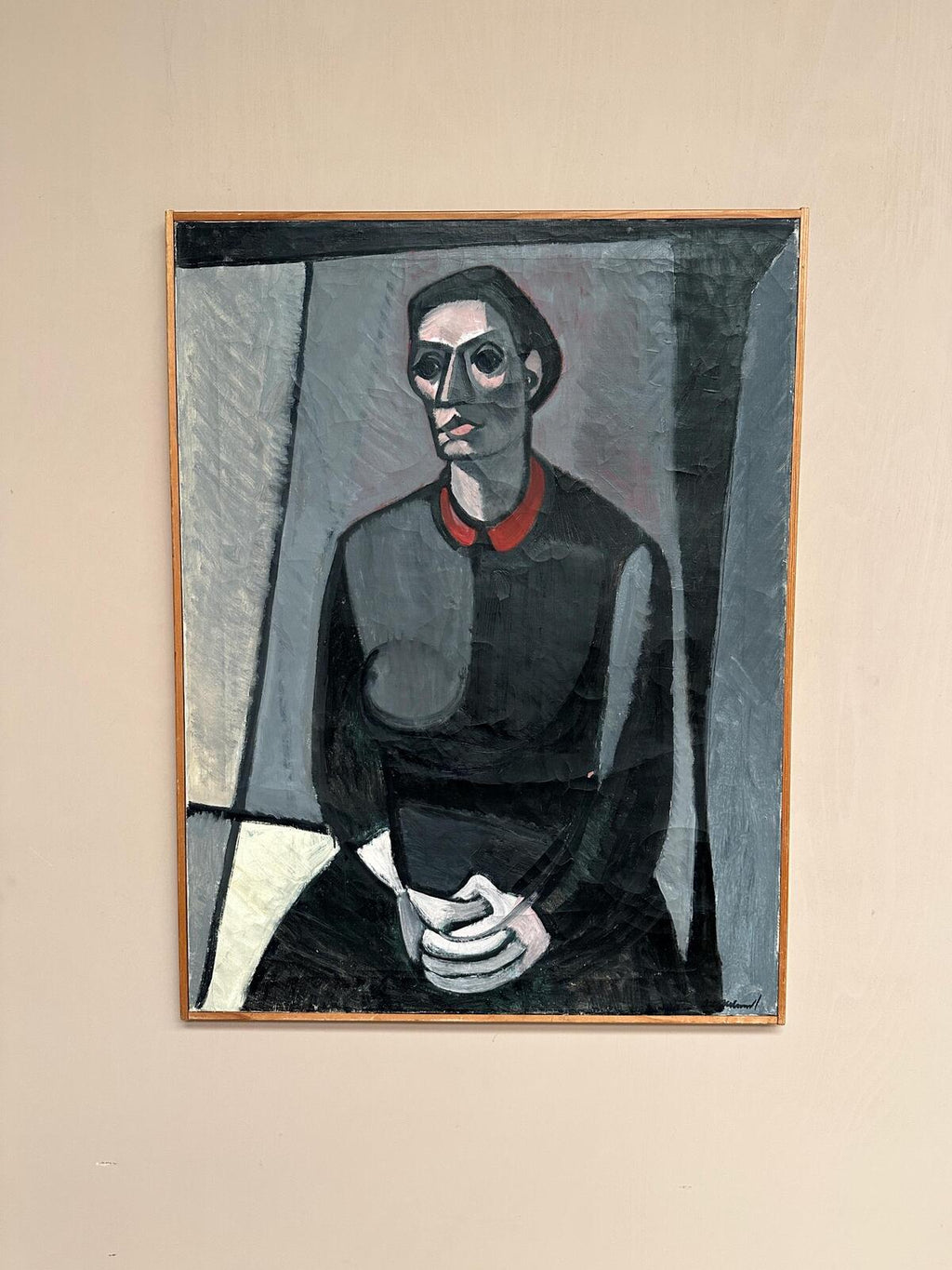 “Portrait of Mrs. S” by Axel Ekelund