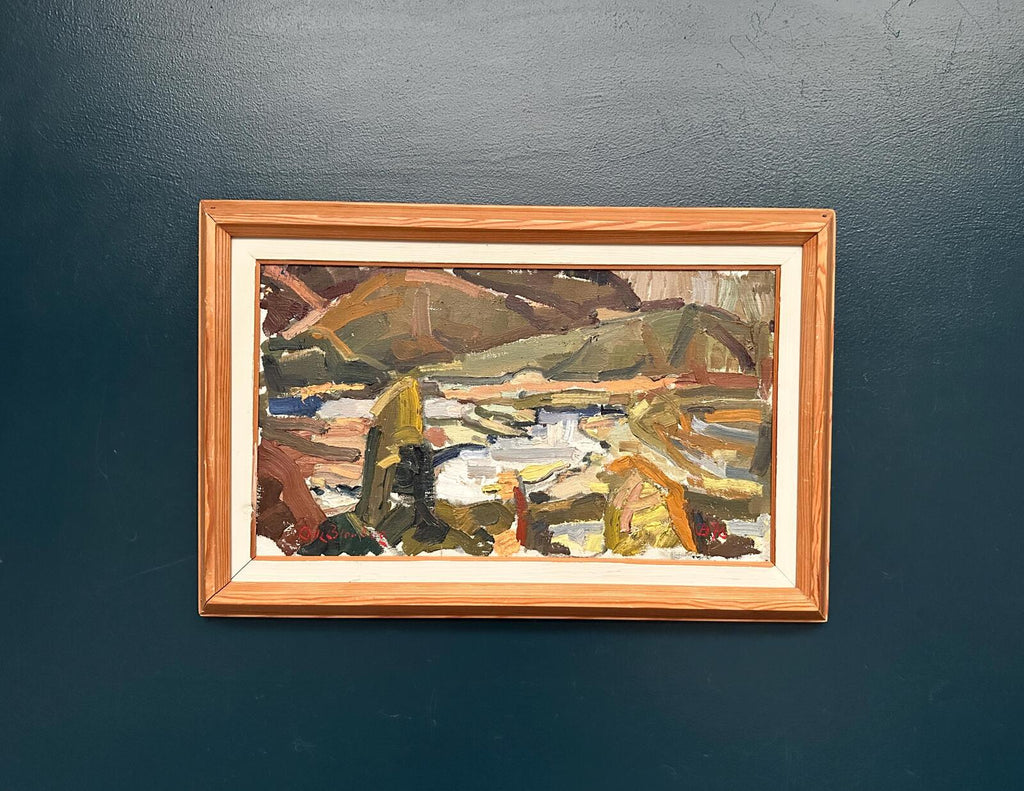 “Cubist Landscape” by O. Blomberg