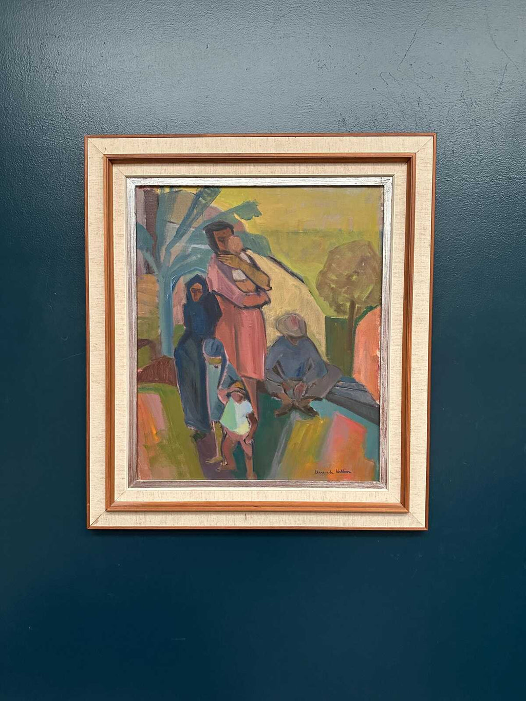 “Family in Tenerife” by Margareta Wallin