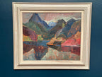 “Färgstarkt landskap” by Gustaf Börtner 1946