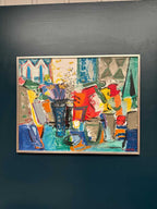 “Still Life with Flowers” by Eric With (1916–2000)