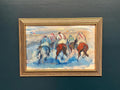 Jockeys By Richard Ingelsson (Helsingborg, 1901–1984)