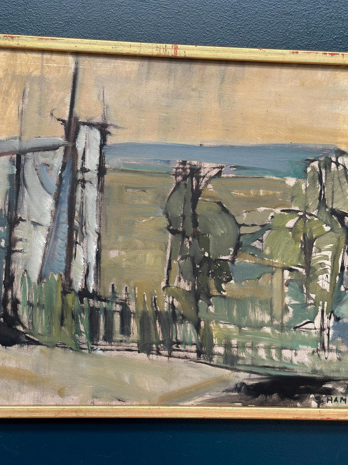 “Abstract Landscape” by S. Hamlet