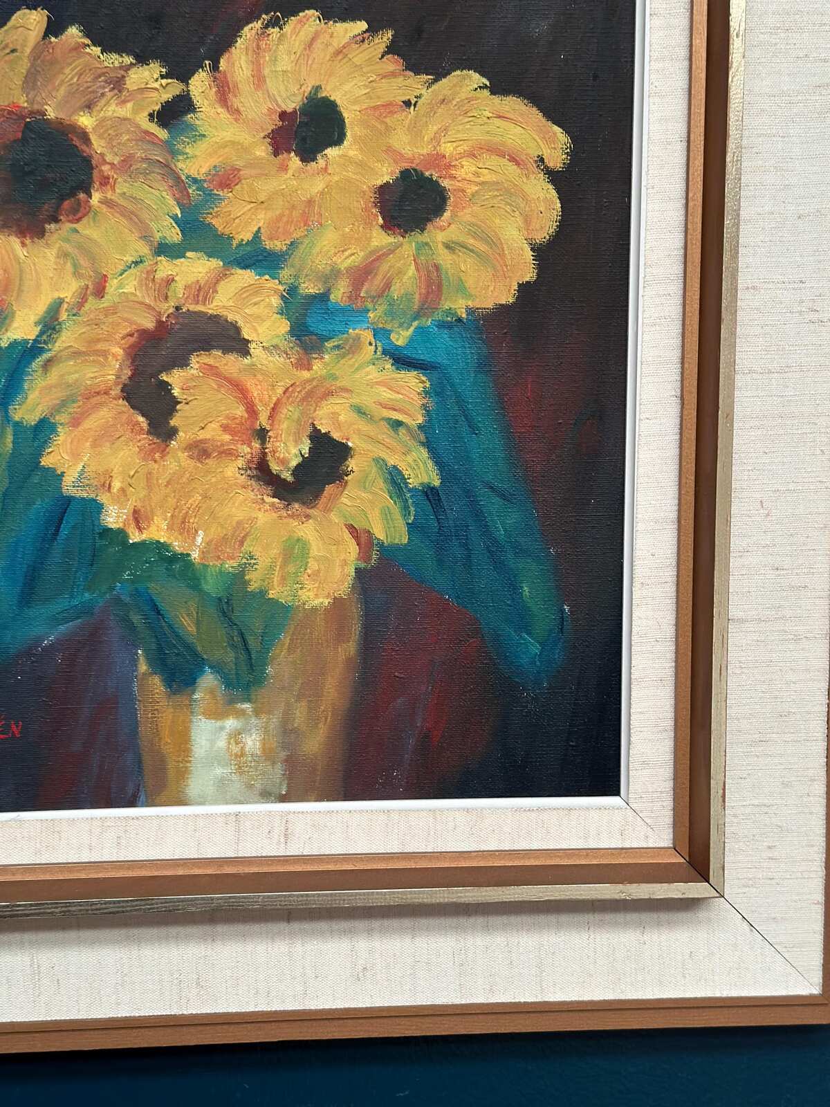 “Sunflowers” by Otto Hansén