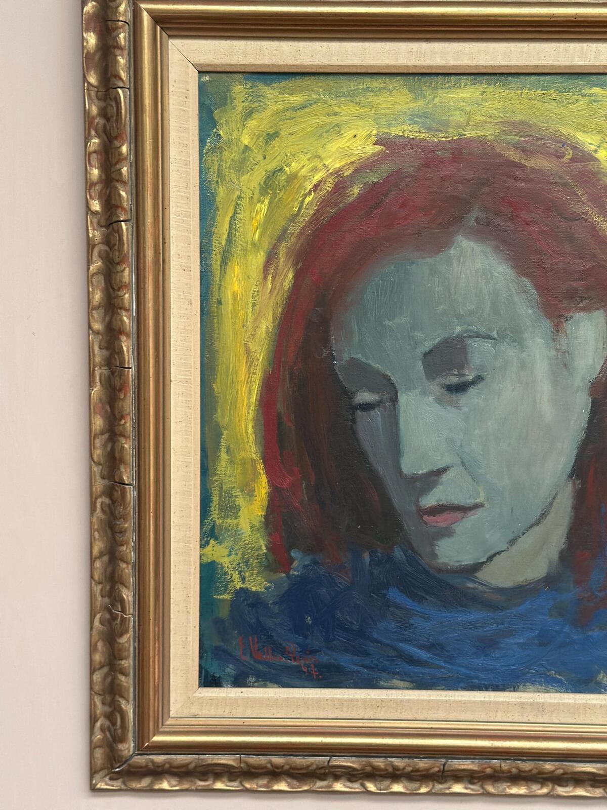 “Woman with Red Hair” by Erik Walter Persson