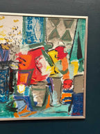 “Still Life with Flowers” by Eric With (1916–2000)