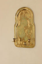 Pair Of Mid Century Swedish Brass Sconces