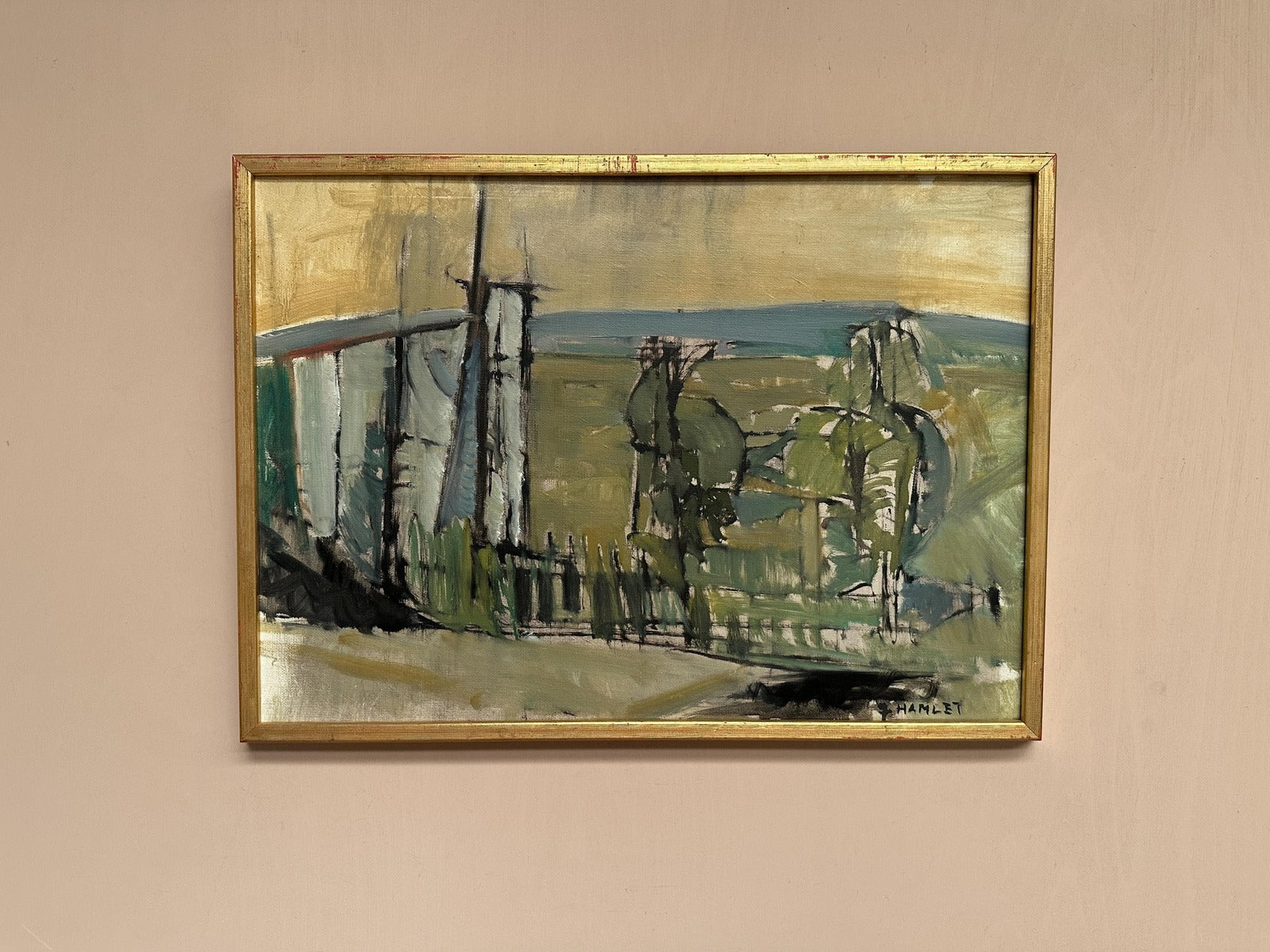 “Abstract Landscape” by S. Hamlet