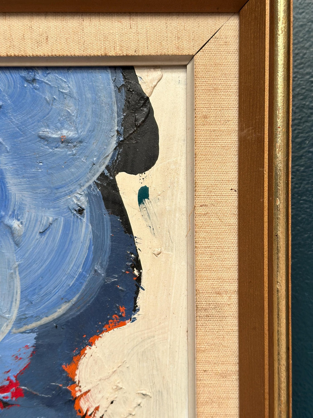“Abstract in Blue” by Hans Oswald