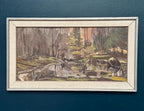 “Old Sawmill, Apelnäs Roasjö” by Gunnar Svensson