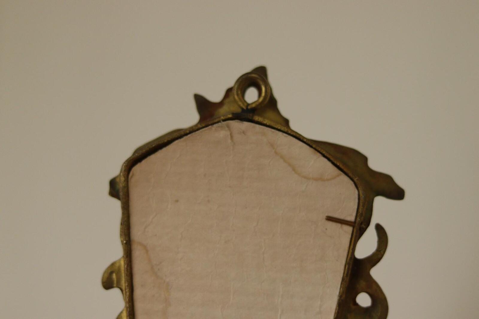 Pair of Mid-Century Swedish Brass Sconces with Mirrors