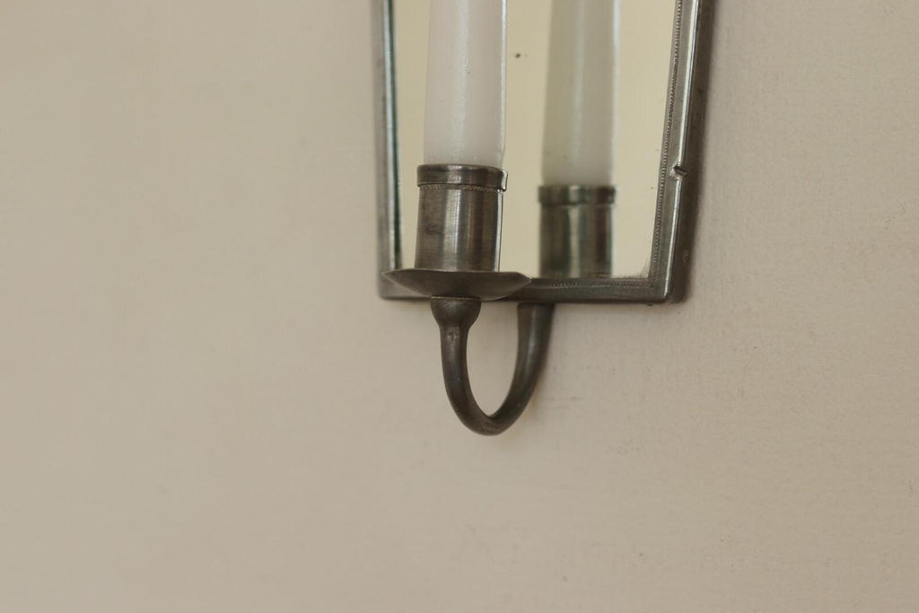 1926's Pair of Early Century Swedish Grace style sconces by  Nils Erik NORDSTRÖMS TENNVERKSTAD