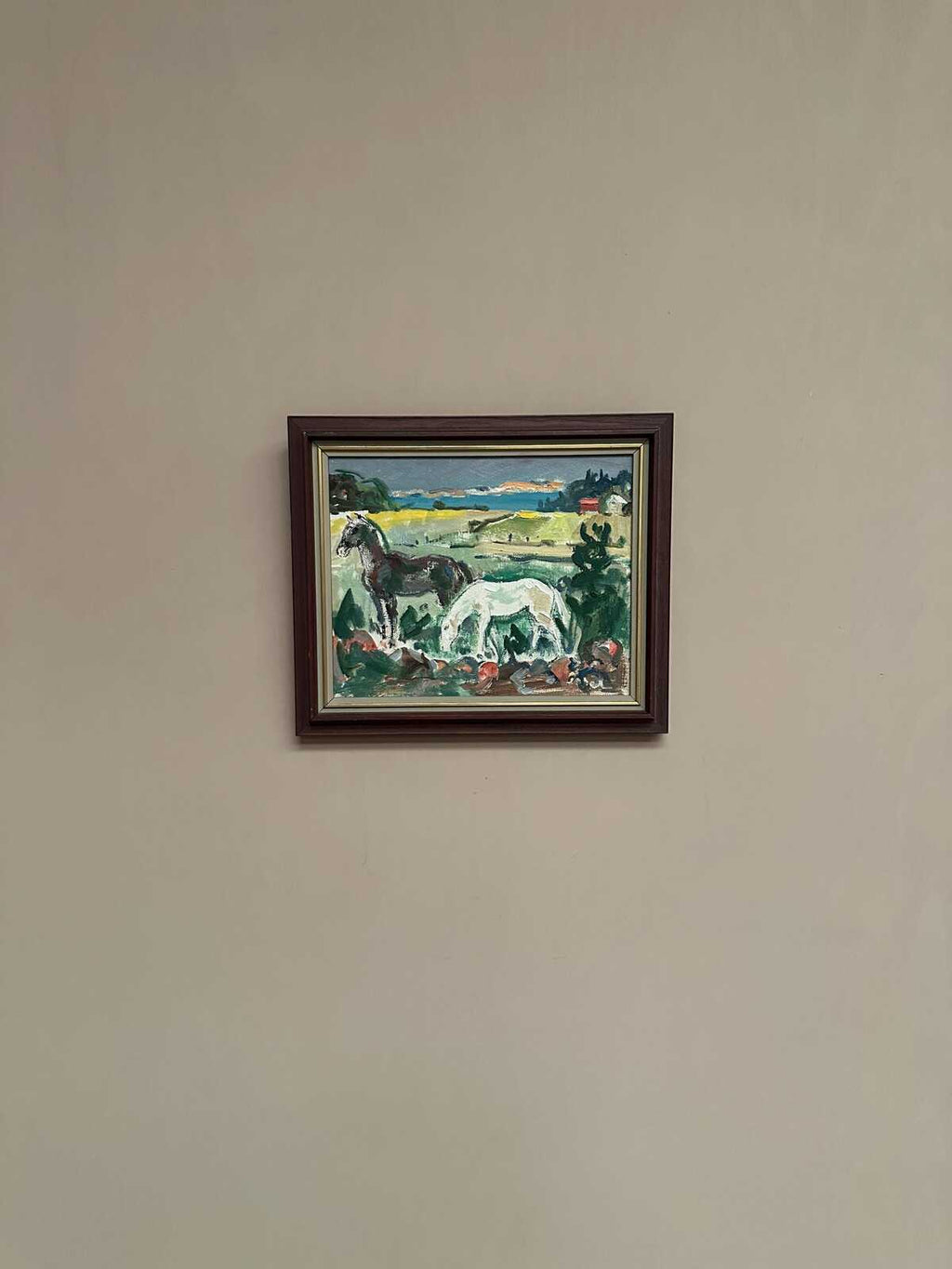 Landscape with Horses