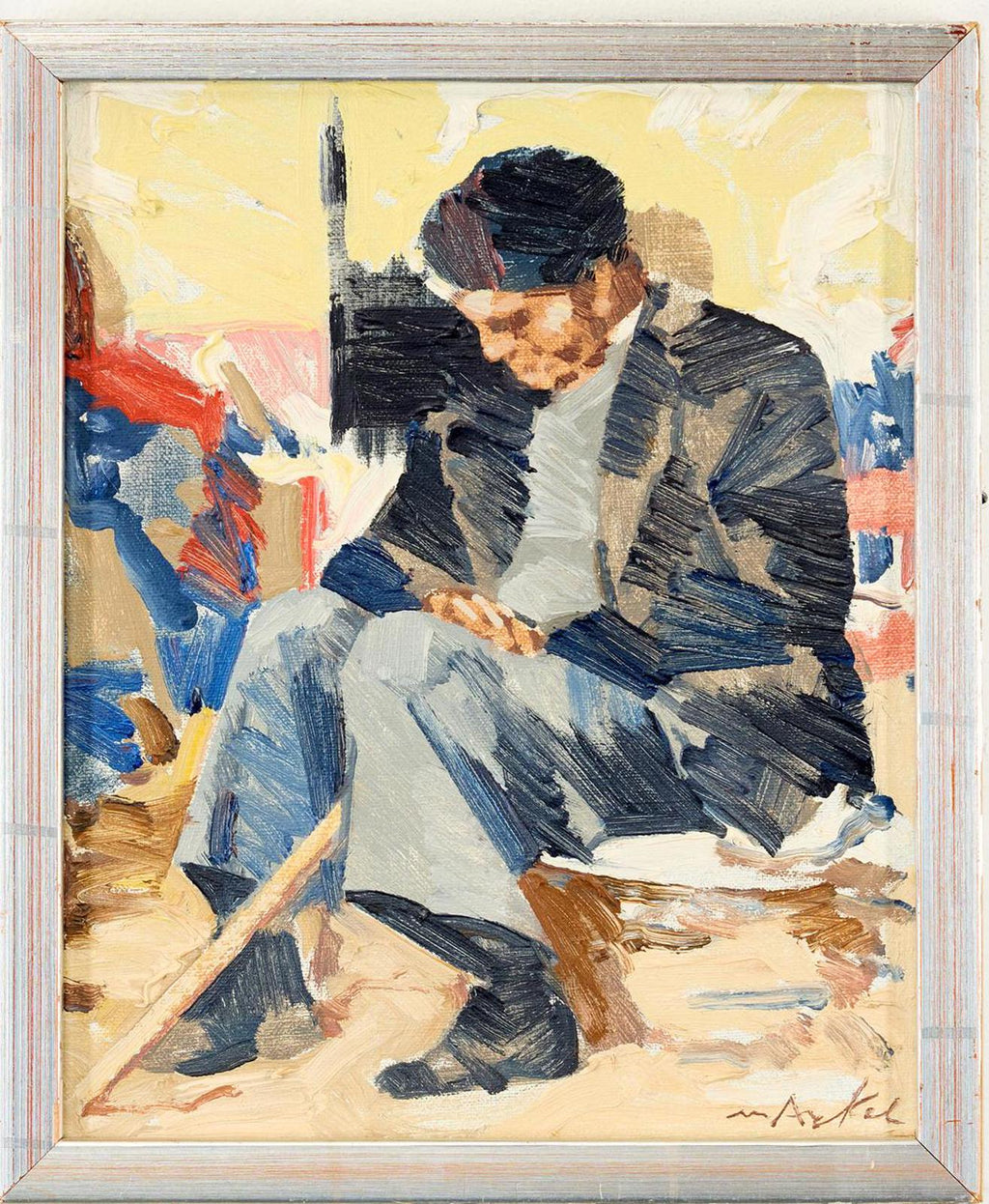 “Resting Man” by Adrian van Arkel