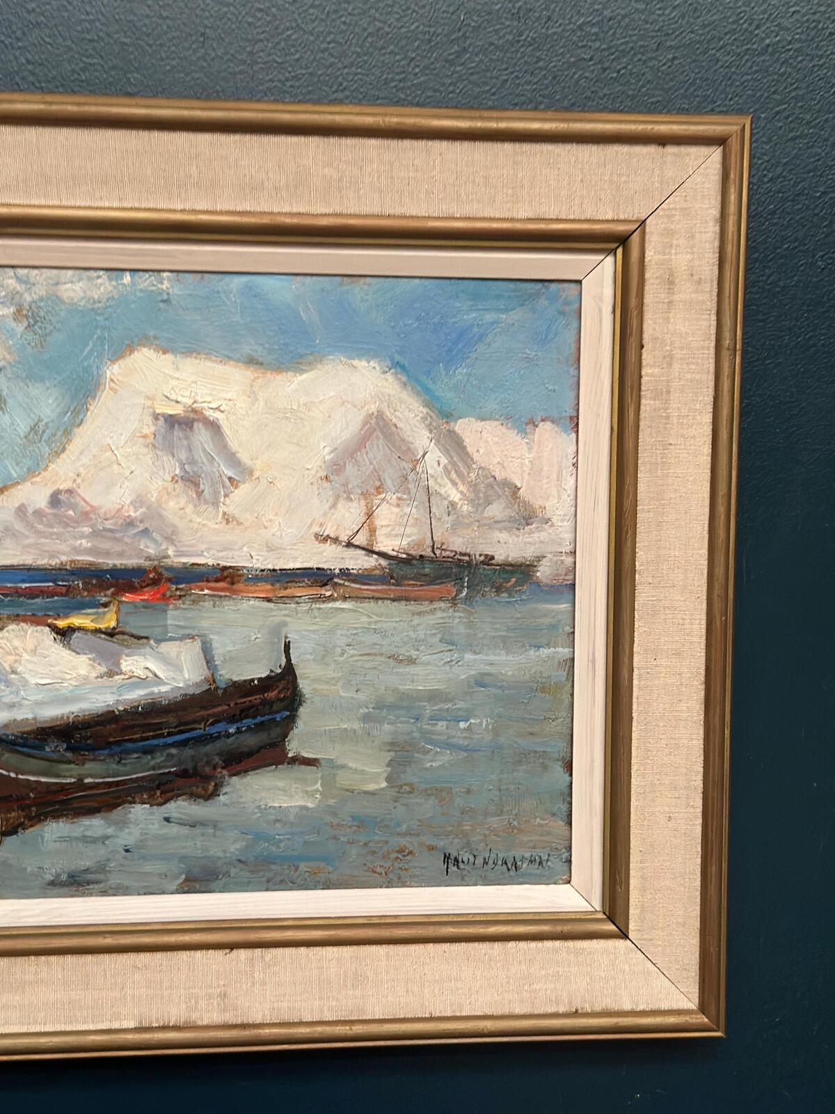 “Winter Harbor” by Knut Norman