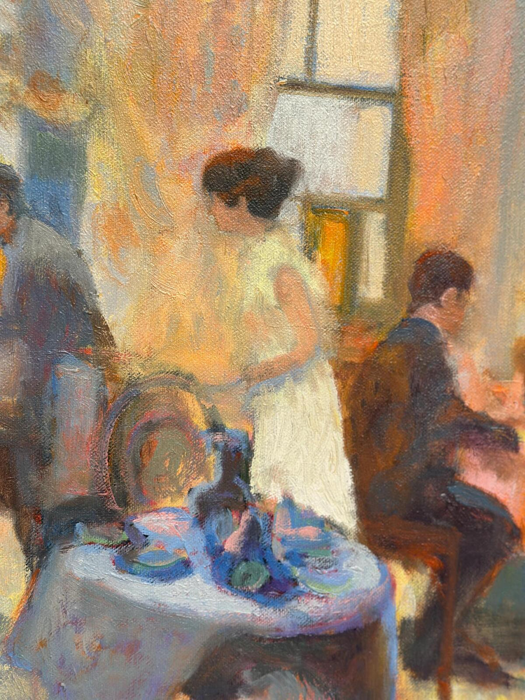 “Café Interior” by Don Hughes