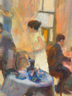 “Café Interior” by Don Hughes