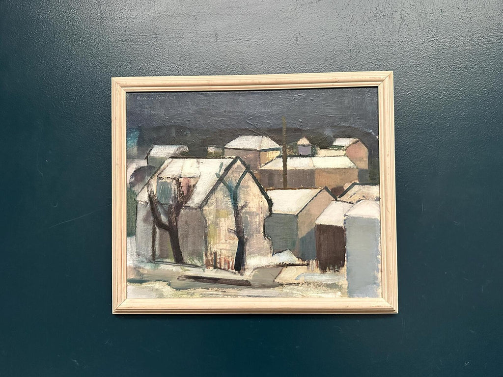 “Winter Night over the City” by Helmer Forslund