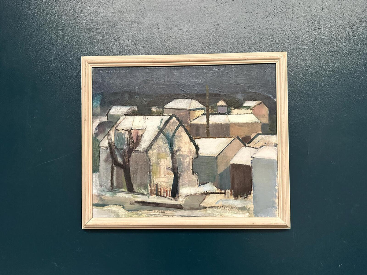 “Winter Night over the City” by Helmer Forslund