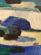 “Blå kust” (Blue Coast) by Bengt Eklund (1916–1989)