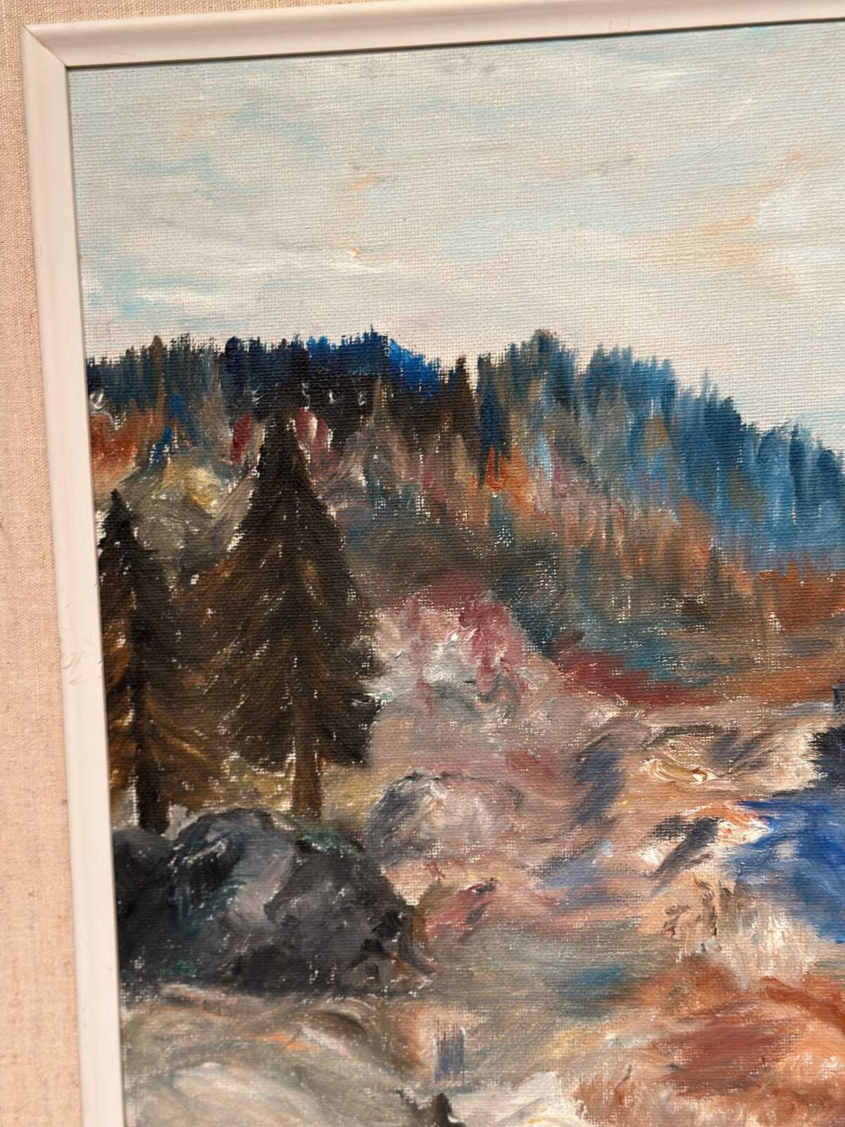 “Landscape with River and Forest” by Kaj